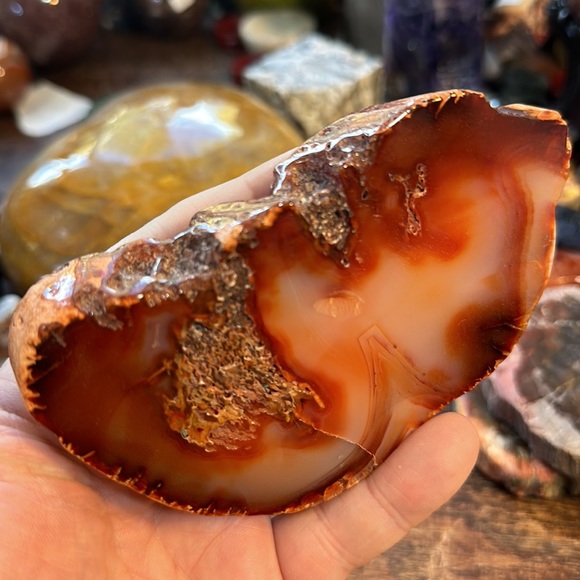 🎄SALE🎄Carnelian Crystal Slice! - Picture 4 of 6